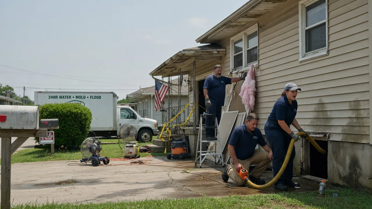 Water Damage Repair in Belle Haven, VA near me